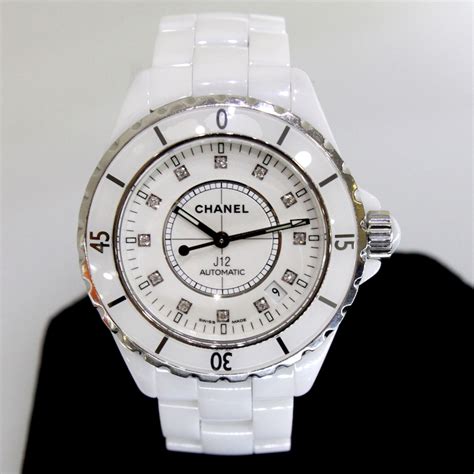 montre chanel j12 blanche occasion|Chanel j12 marine for sale.